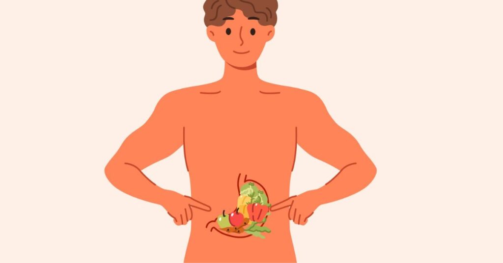 Hernia-friendly diet chart with fiber-rich foods, fresh fruits, vegetables, and whole grains for hernia diet in Indore