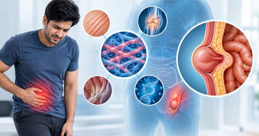 Connective Tissue Disorders and Hernia